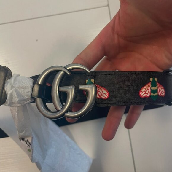 Accessories - NWT GUCCI BEE BLACK BELT--- SIZE (100-120)CM